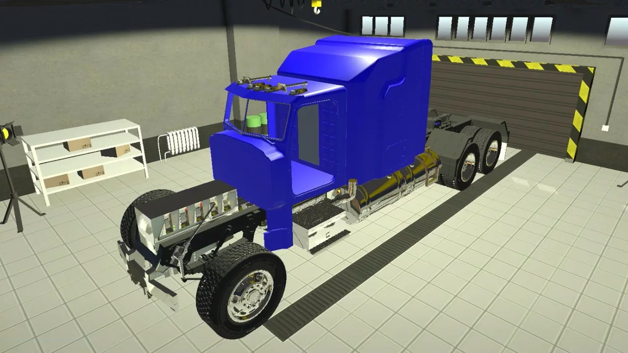 Изображение игры: Another world: Truck driver