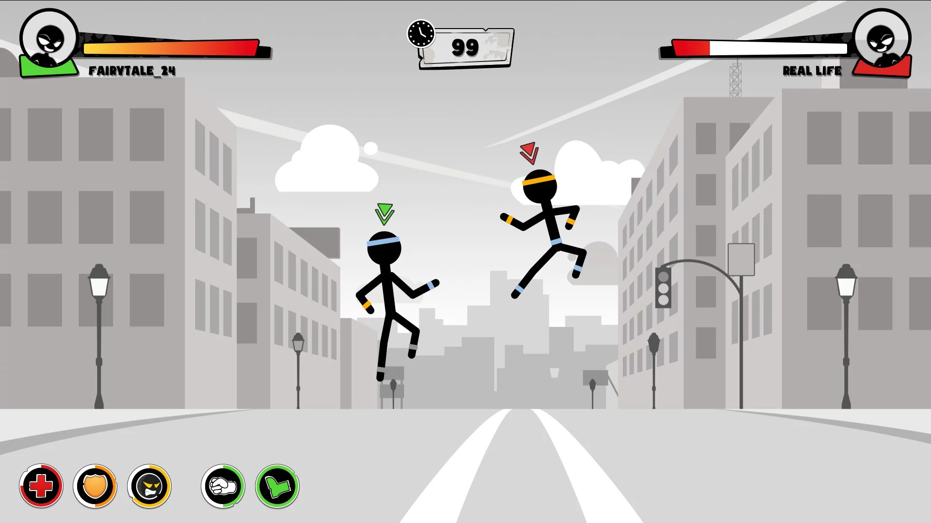 Изображение игры: Stickman Fighting