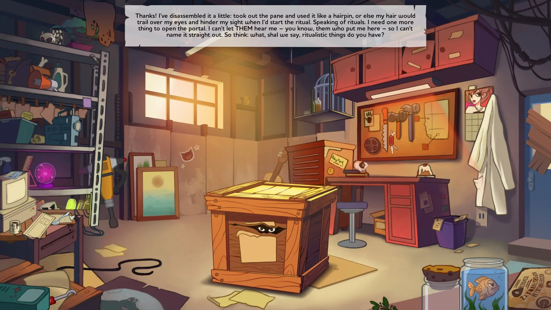 Изображение игры: Who's in the Box?