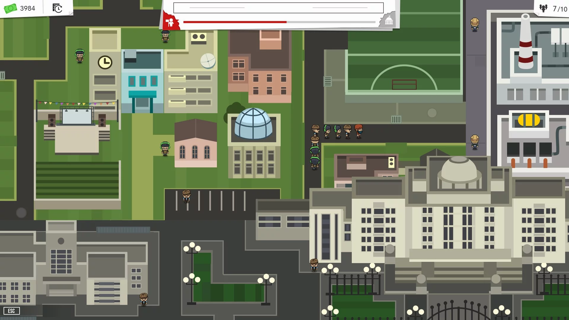 Изображение игры: Freedom March: Rebel Leader