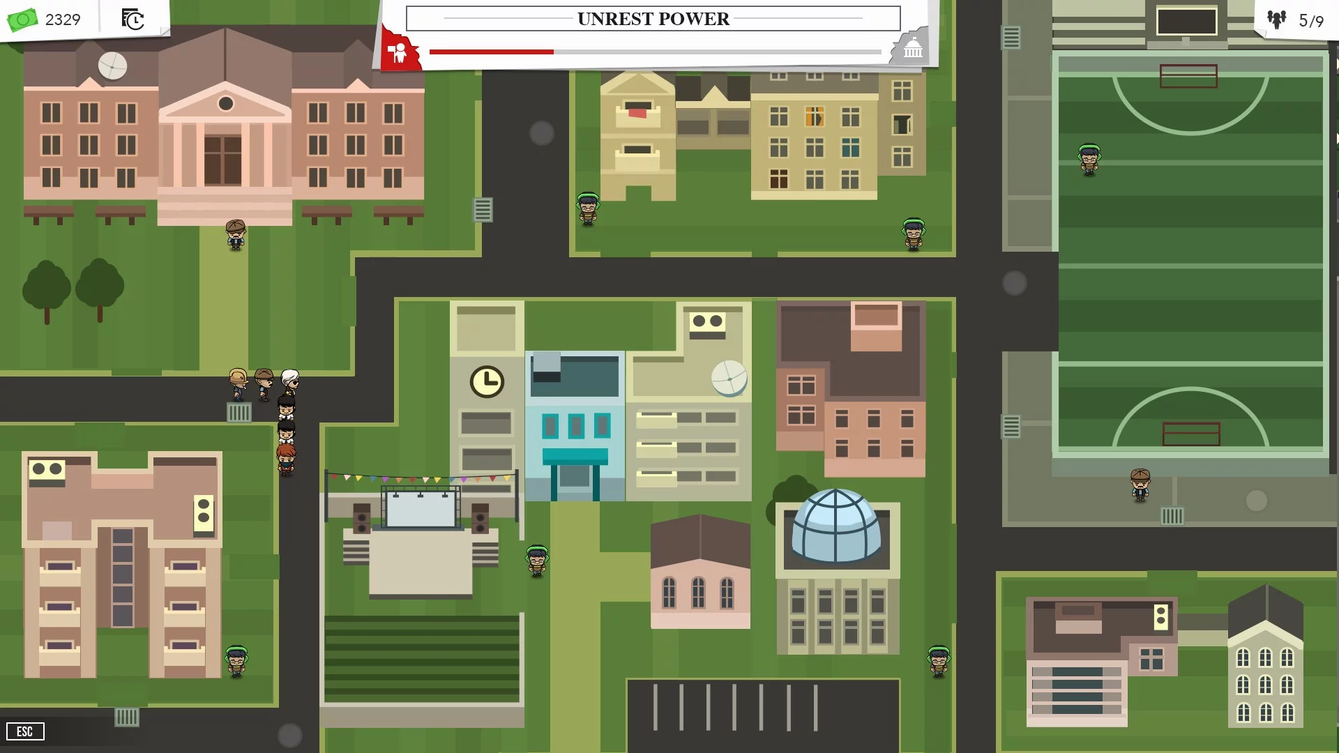 Изображение игры: Freedom March: Rebel Leader