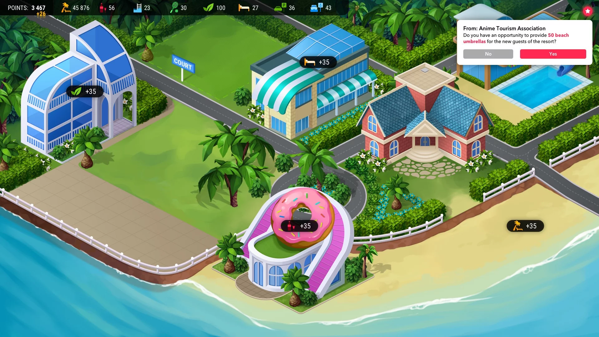Изображение игры: Waifu Bay Resort