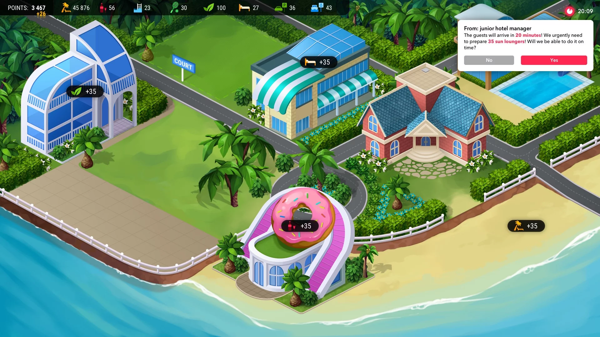 Изображение игры: Waifu Bay Resort