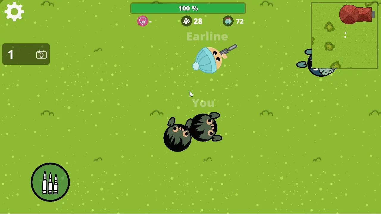 Изображение игры: War.io: Zombie Battle Royale