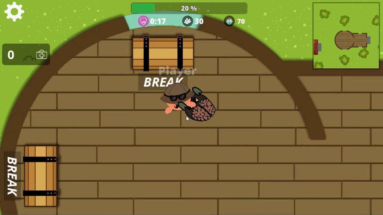 Изображение игры: War.io: Zombie Battle Royale