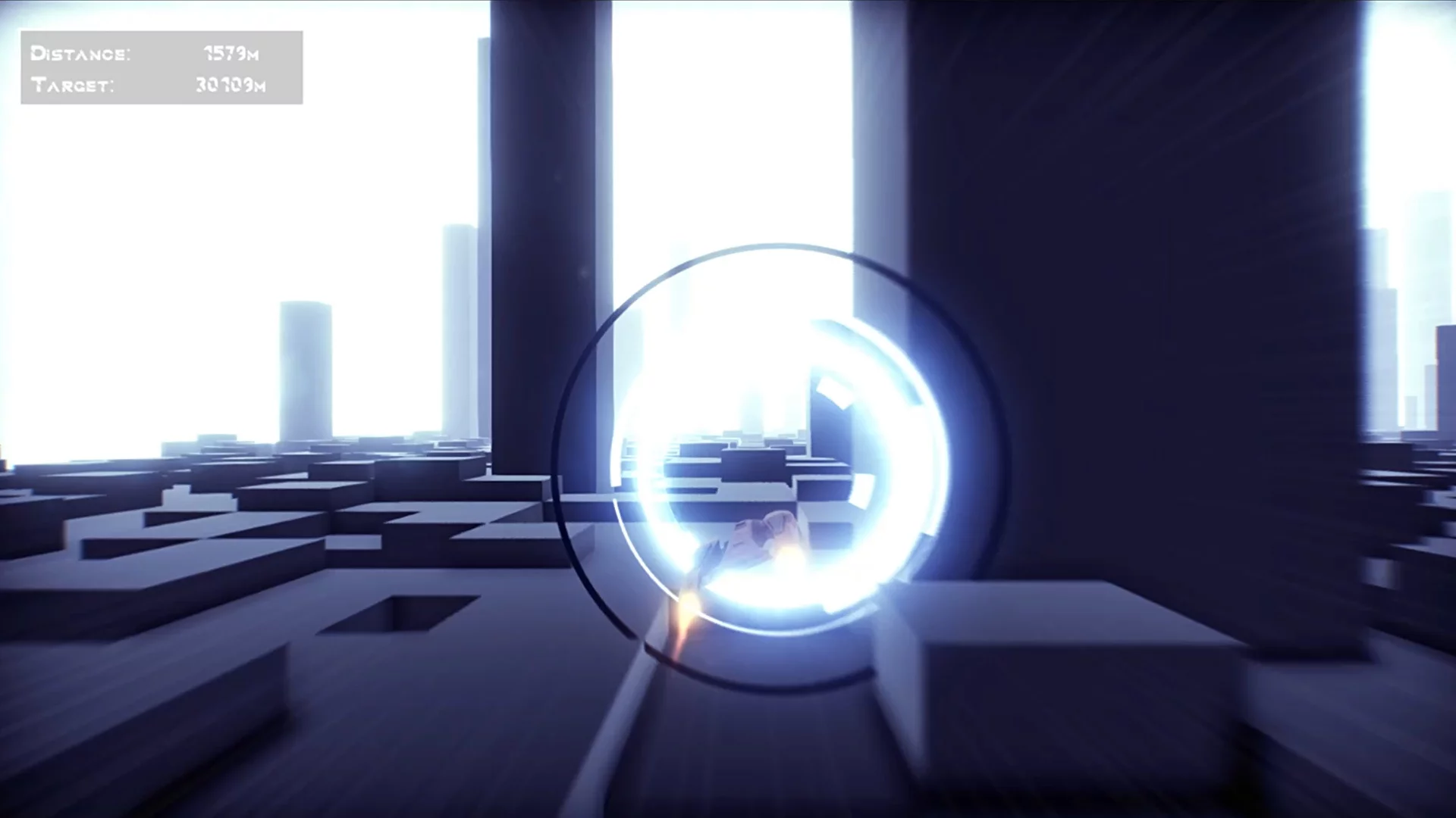 Изображение игры: INFINITY RACER
