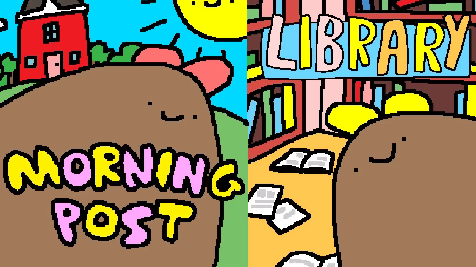 Изображение игры: LIBRARY
