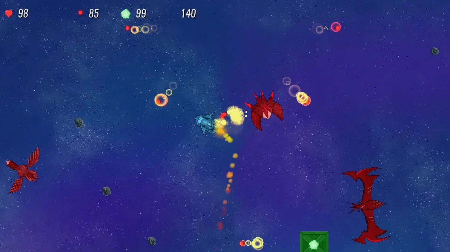 Изображение игры: Space Ranger vs. Reptiloids: 2 Edition