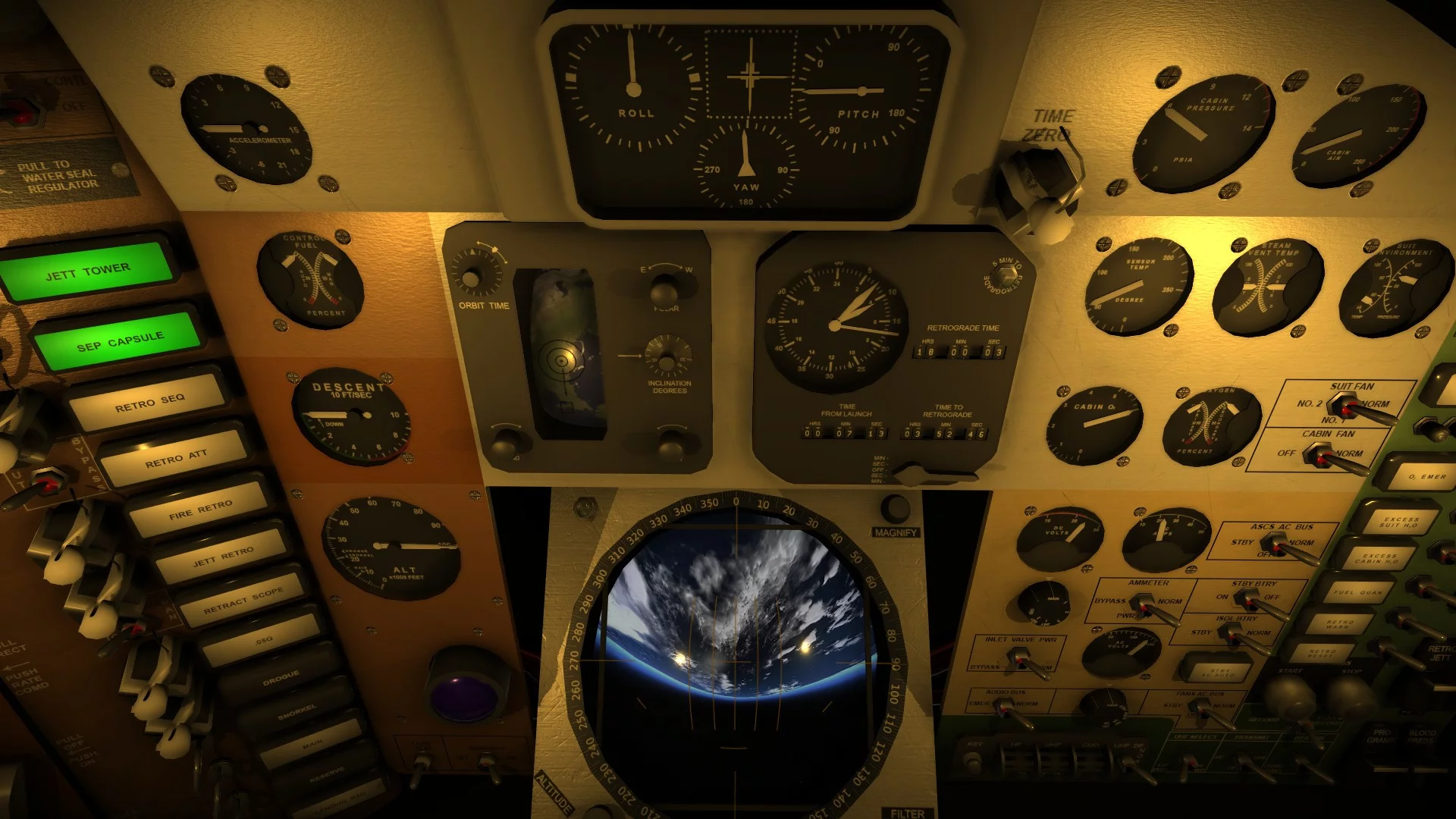 Изображение игры: Reentry - An Orbital Simulator