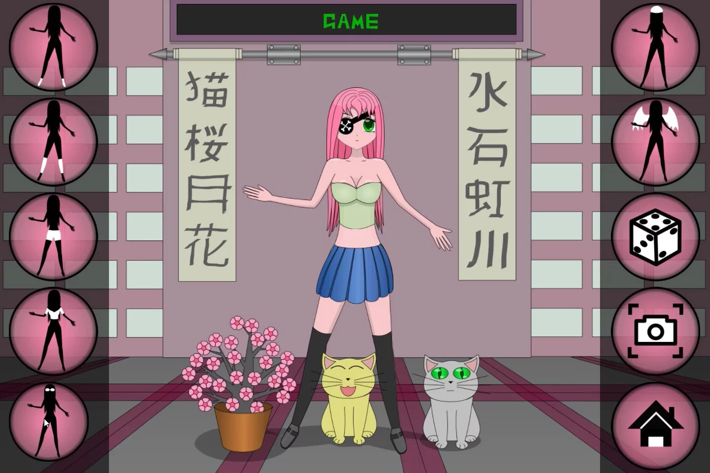 Изображение игры: Anime Dress Up