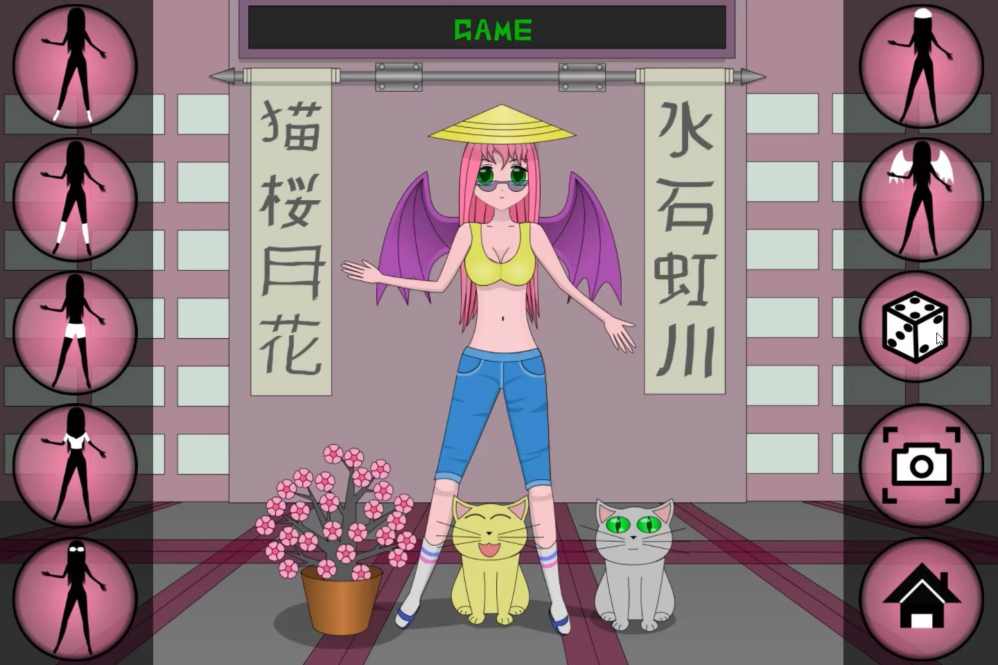 Изображение игры: Anime Dress Up