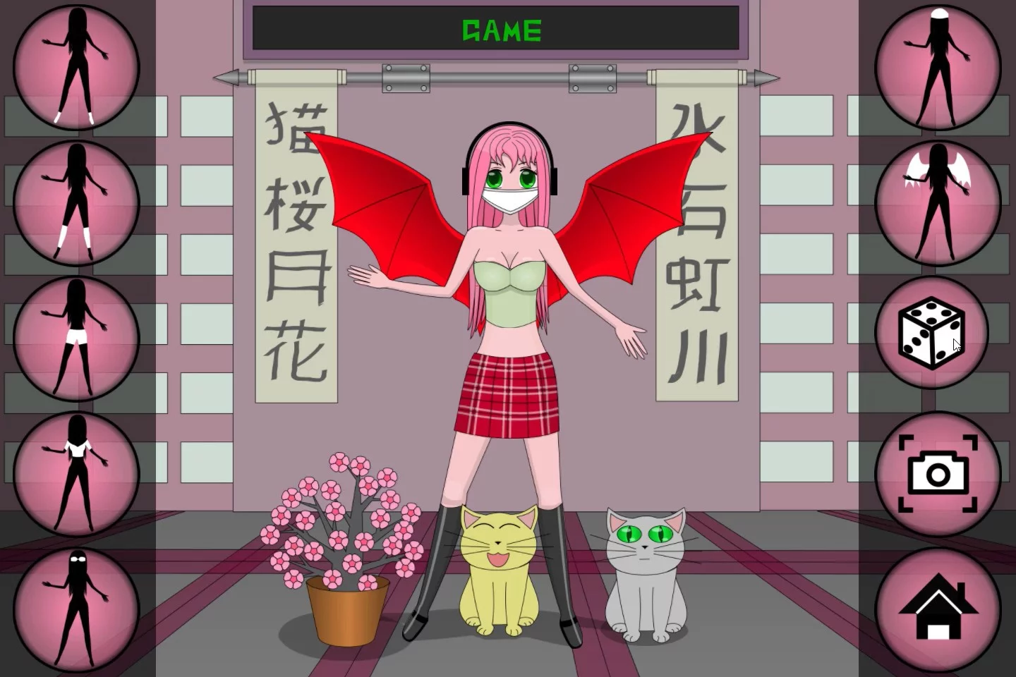 Изображение игры: Anime Dress Up