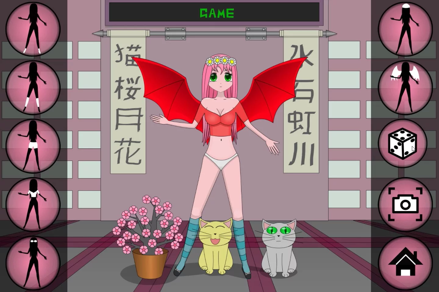 Изображение игры: Anime Dress Up