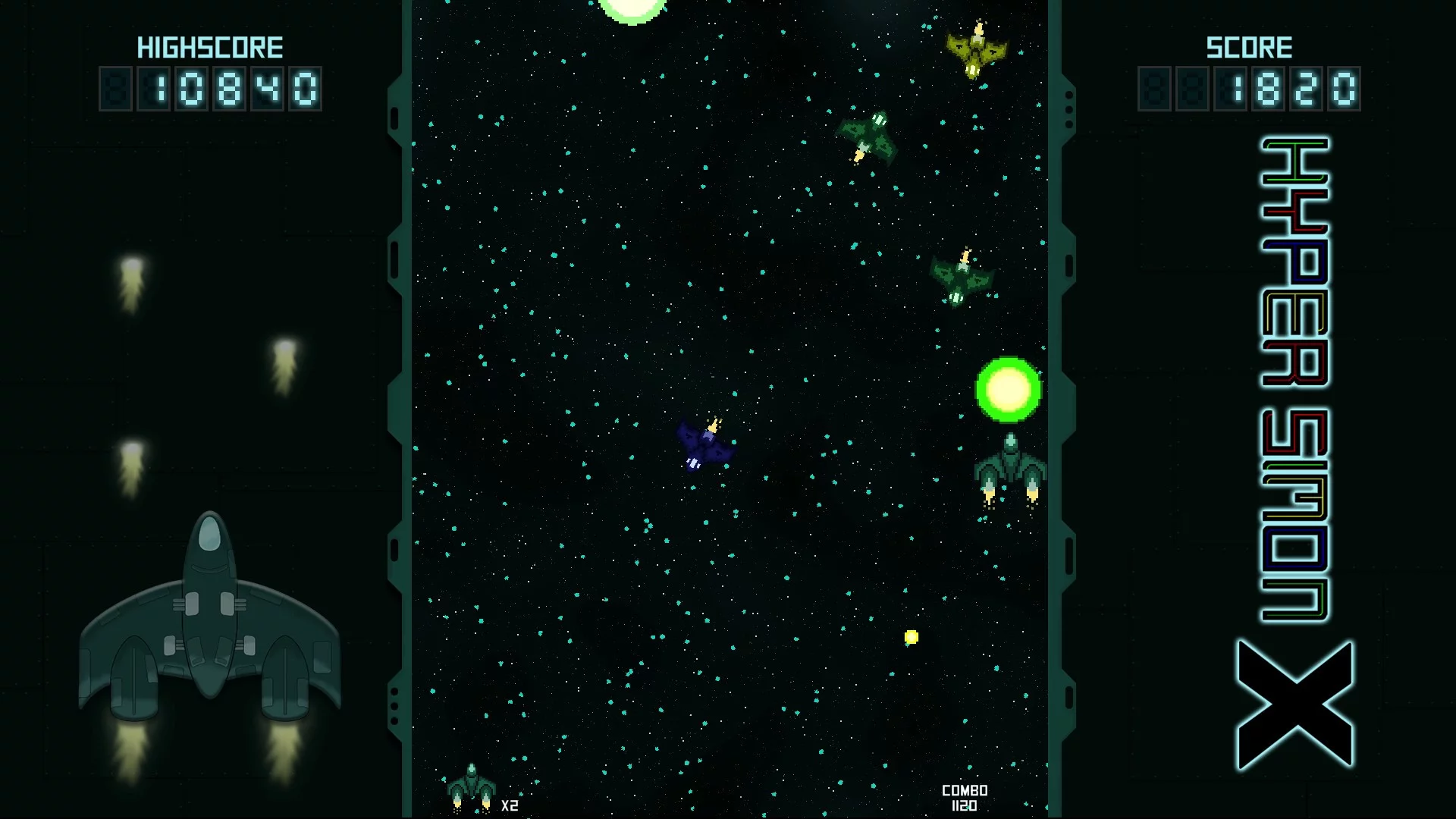 Изображение игры: Hyper Simon X