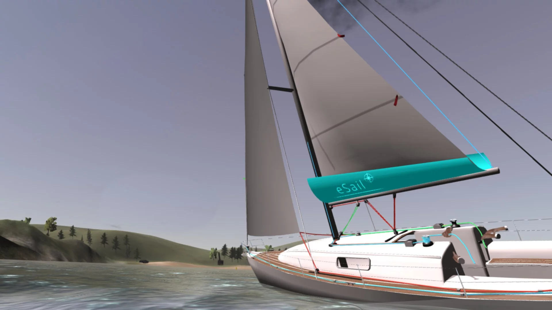 Изображение игры: eSail Sailing Simulator