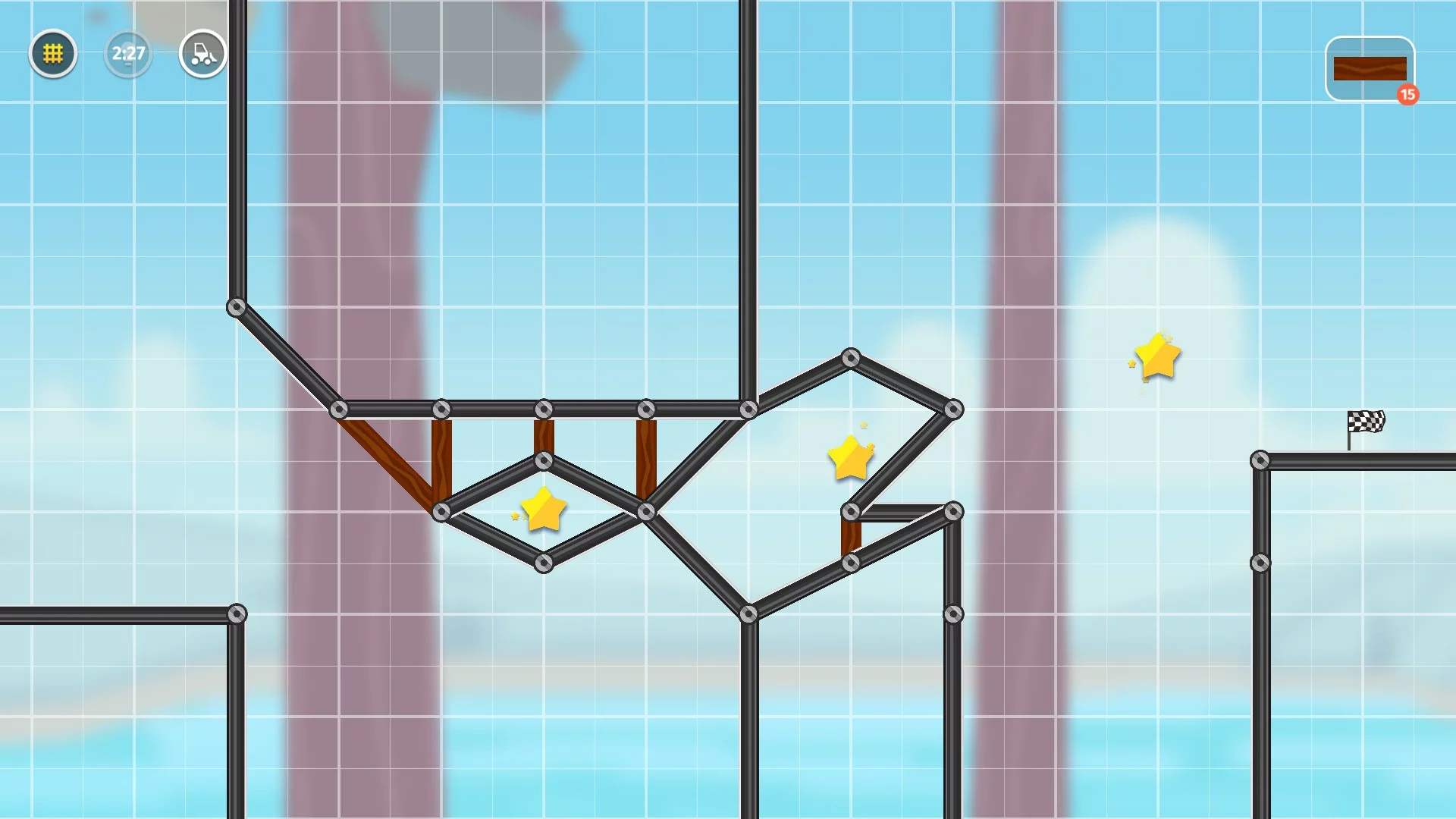 Изображение игры: Build Bridges
