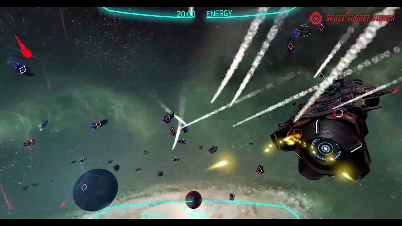 Изображение игры: Space Turret Gunner 宇宙大炮手