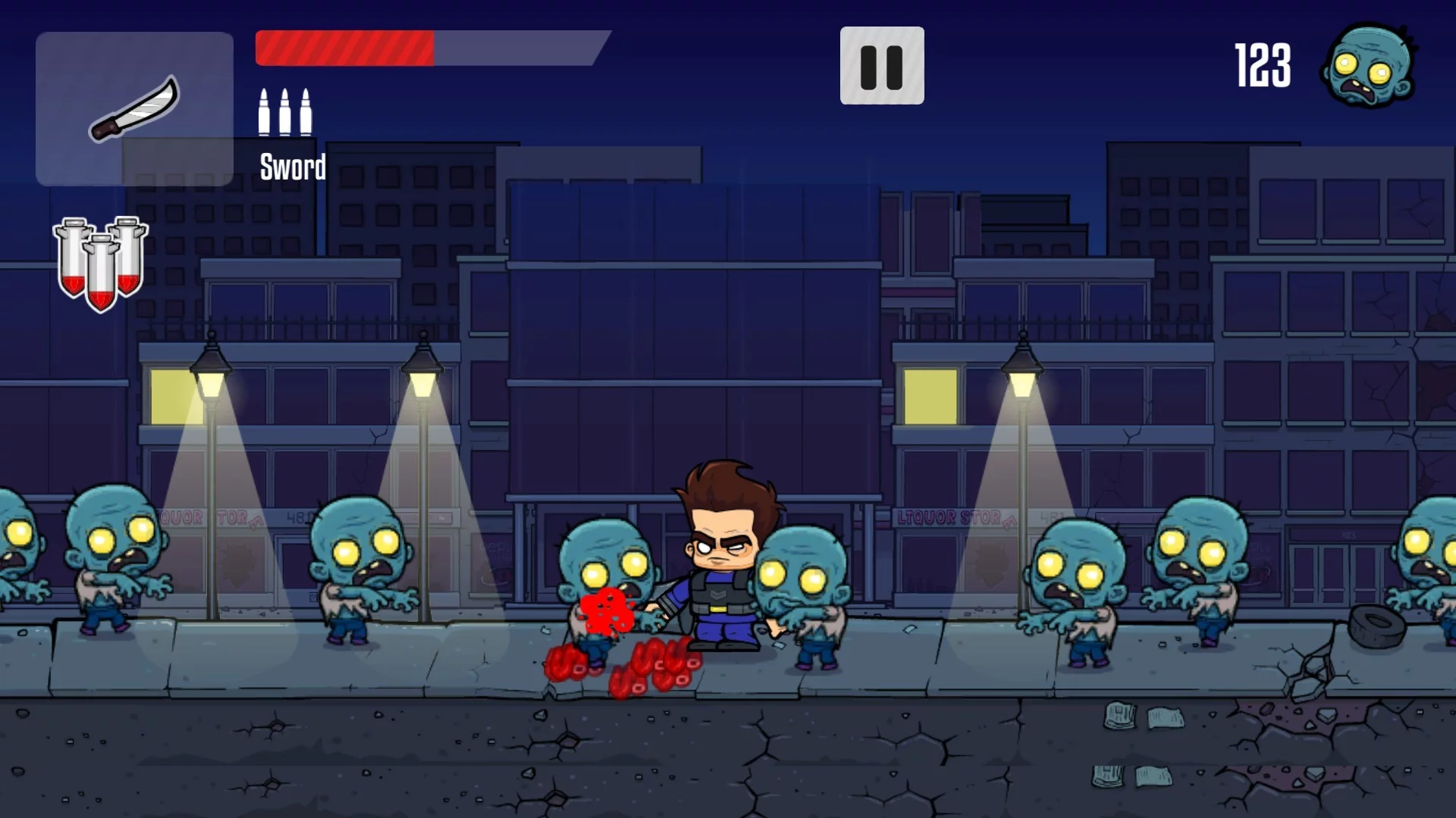 Изображение игры: Sinister Zombies