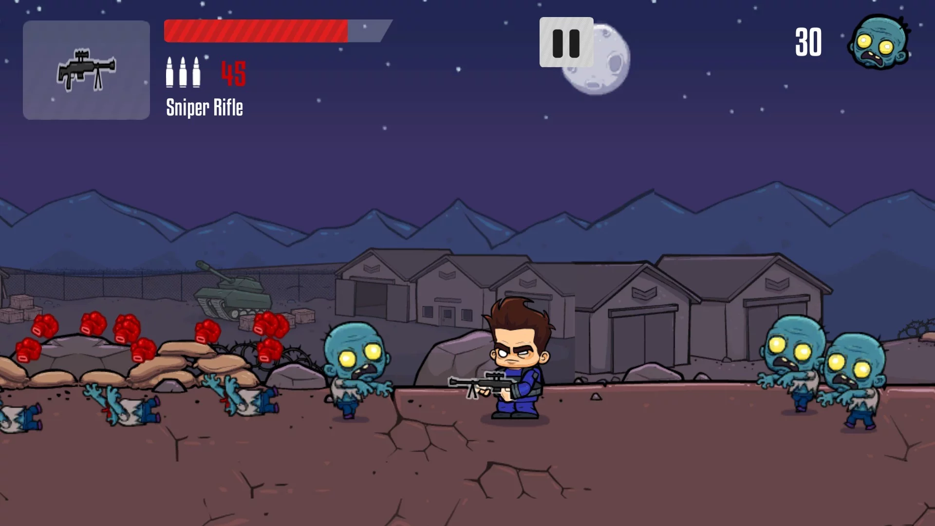 Изображение игры: Sinister Zombies