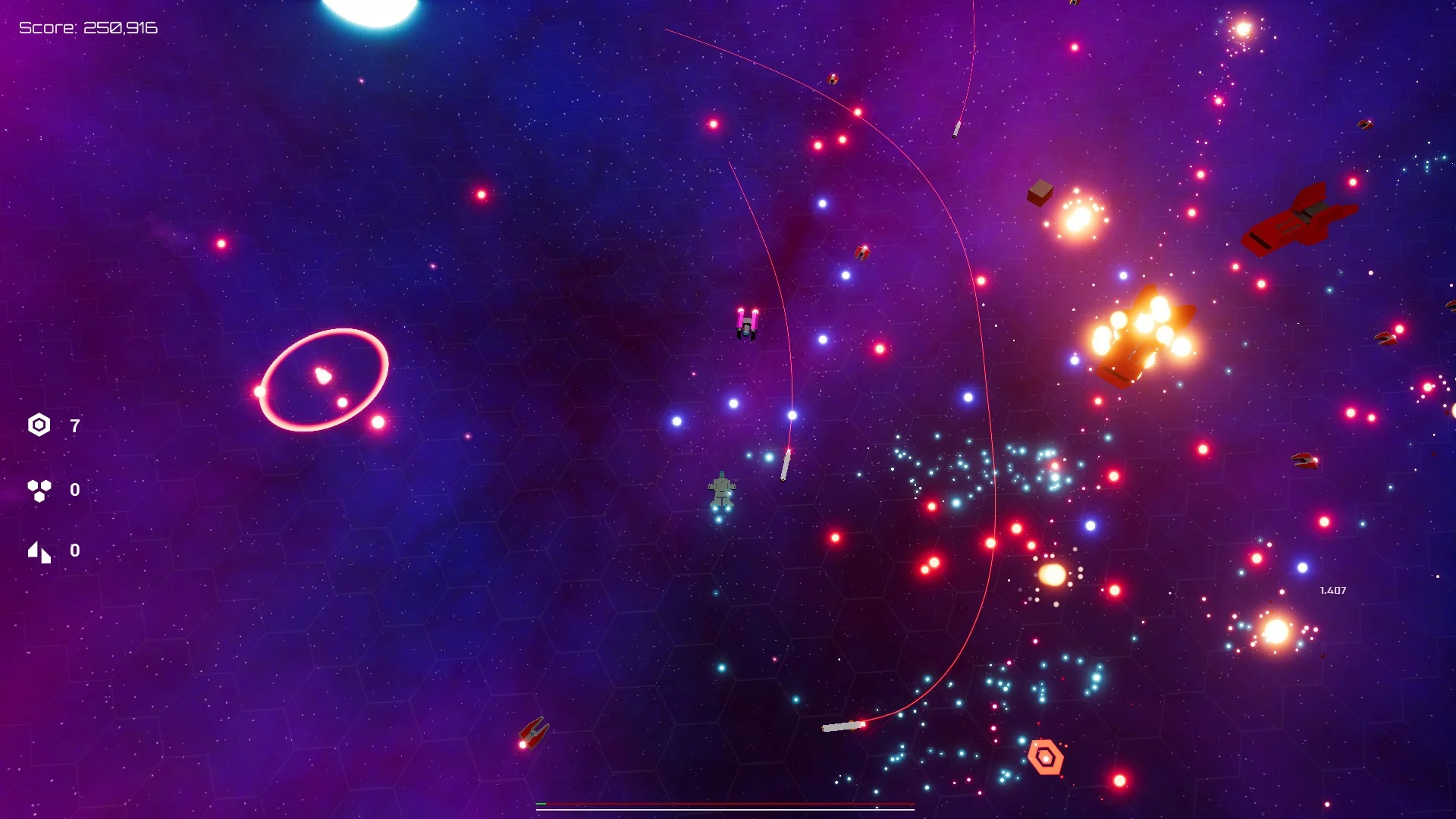 Изображение игры: Bullet Hell ADVANCED