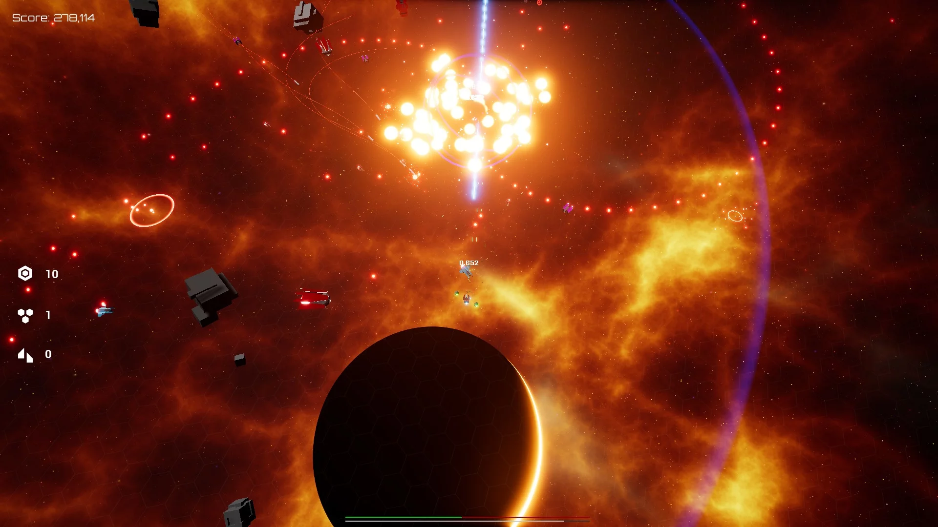 Изображение игры: Bullet Hell ADVANCED