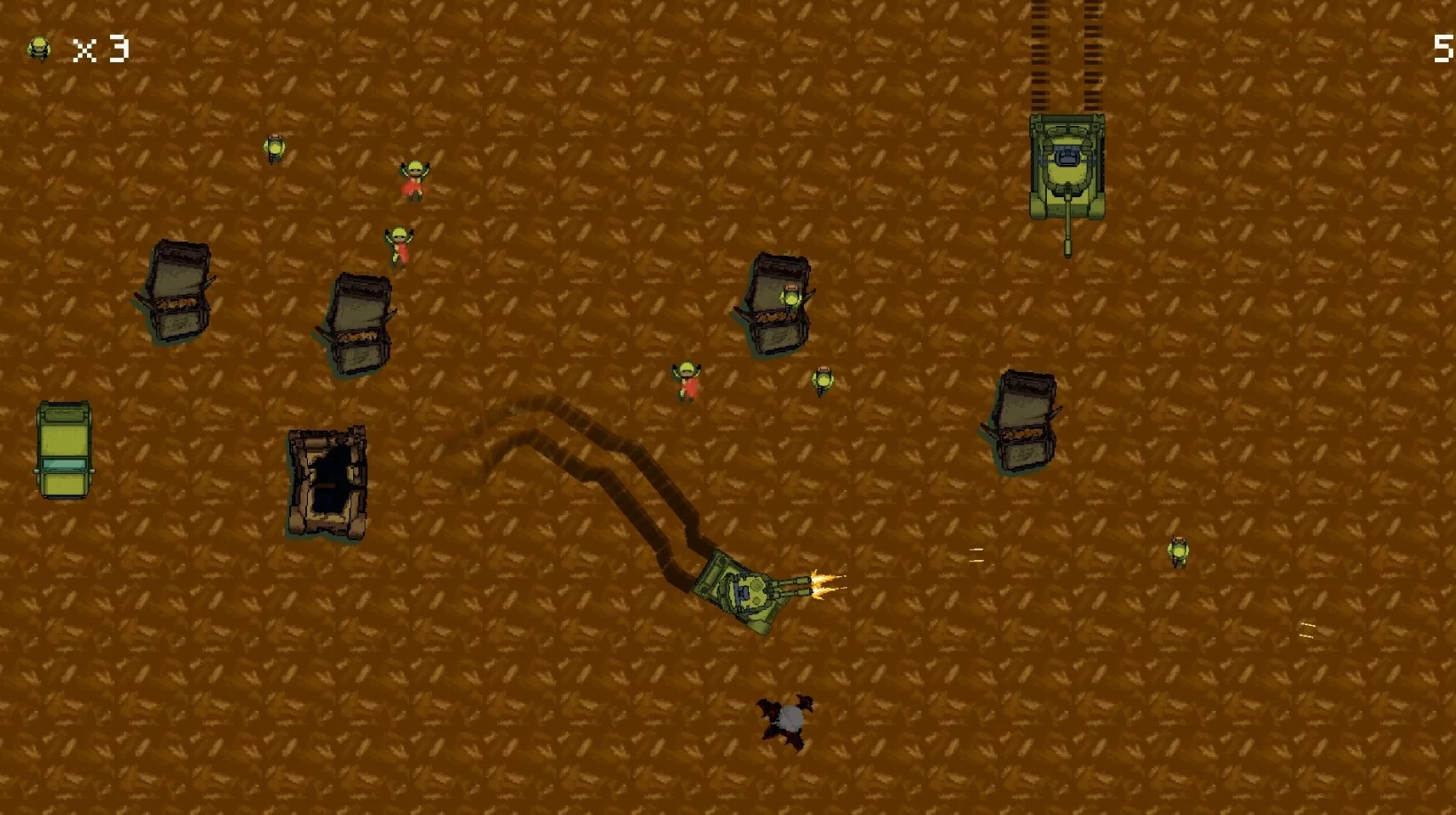 Изображение игры: FORCE TANKS