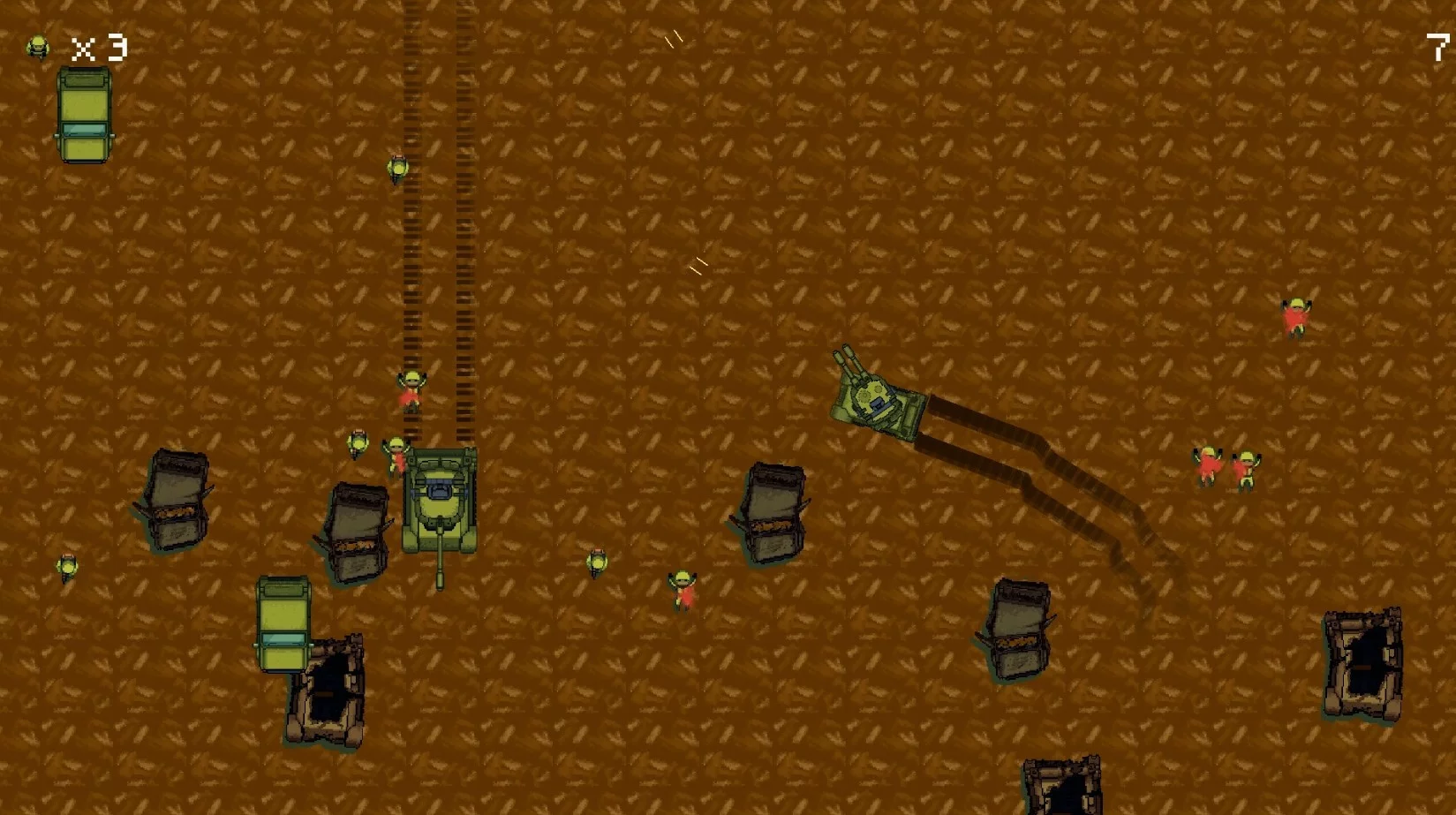 Изображение игры: FORCE TANKS