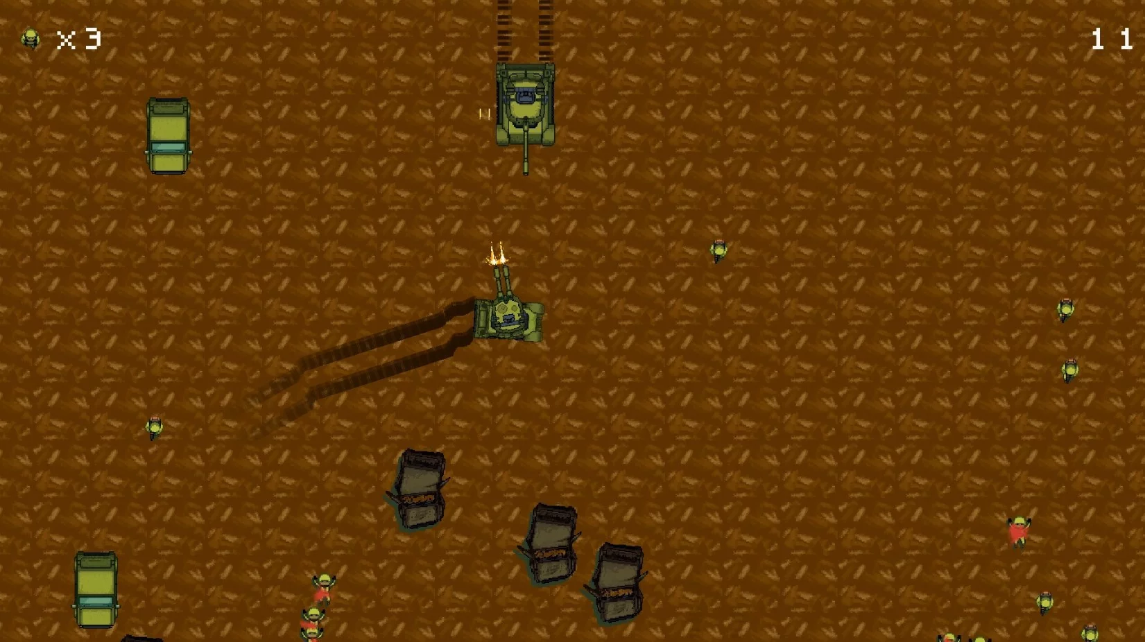 Изображение игры: FORCE TANKS