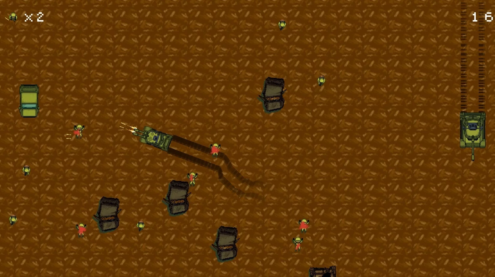 Изображение игры: FORCE TANKS