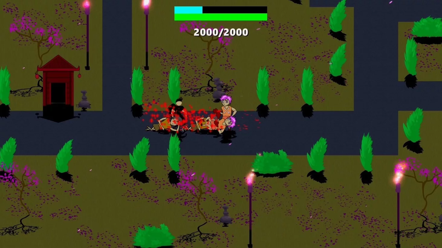 Изображение игры: Anime Fight in the Arena of Death