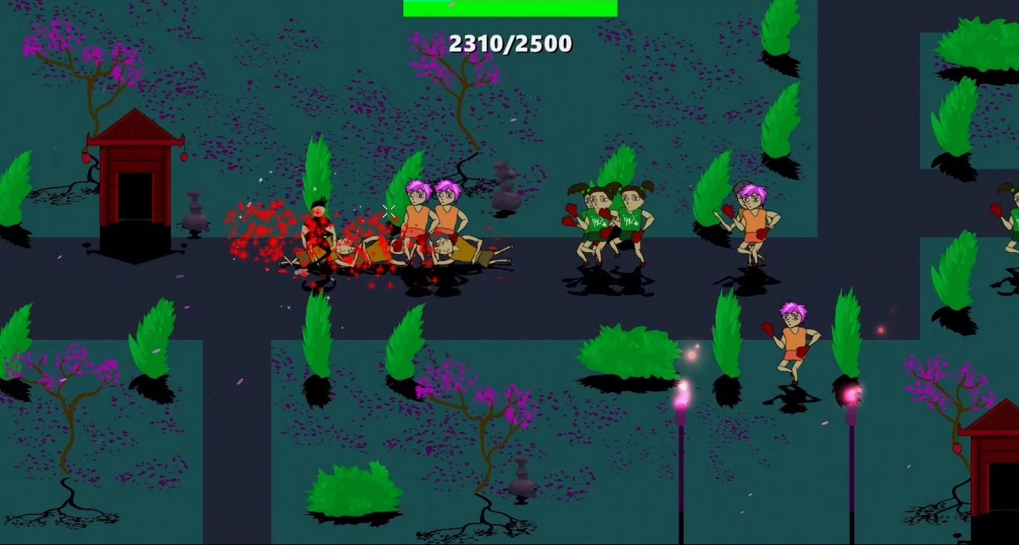 Изображение игры: Anime Fight in the Arena of Death