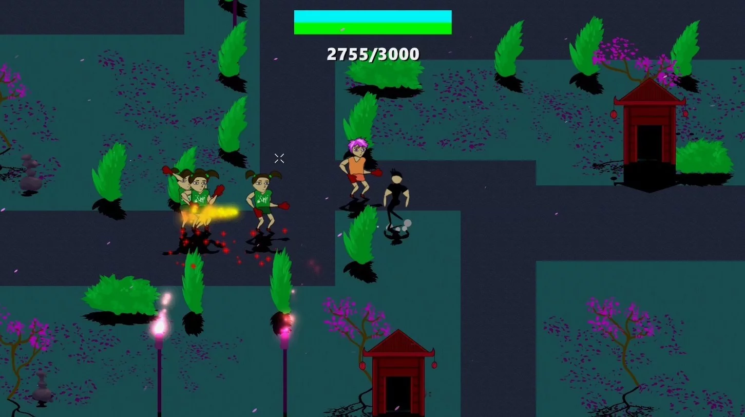 Изображение игры: Anime Fight in the Arena of Death