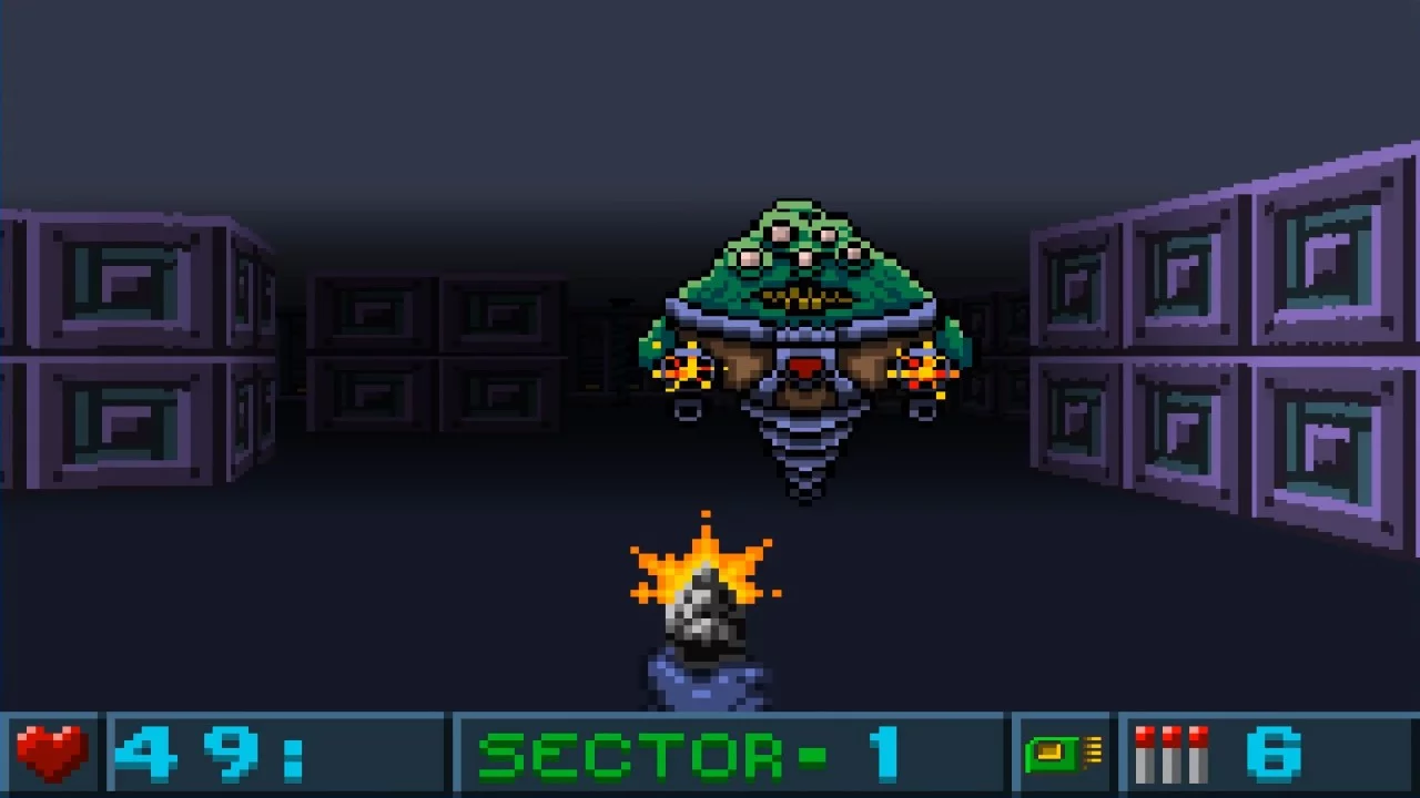 Изображение игры: Spaceguy 2