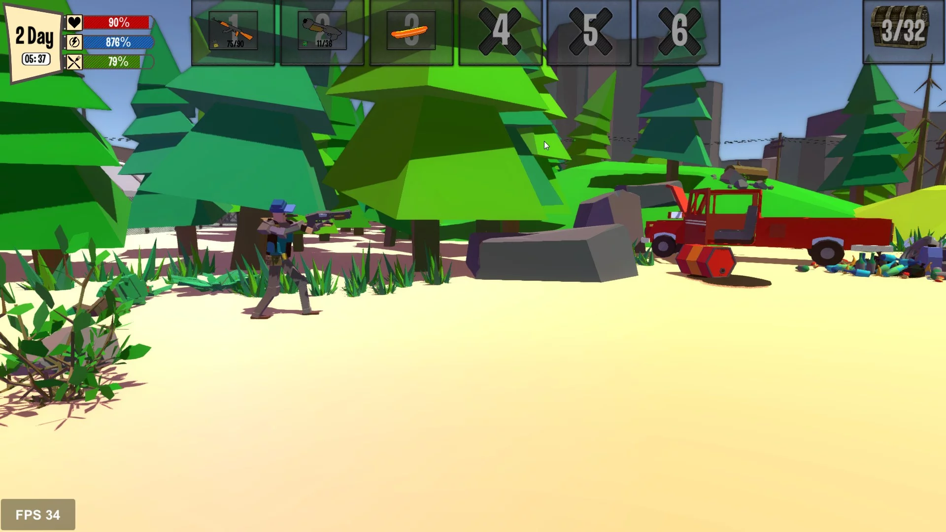 Изображение игры: 30 days to survive