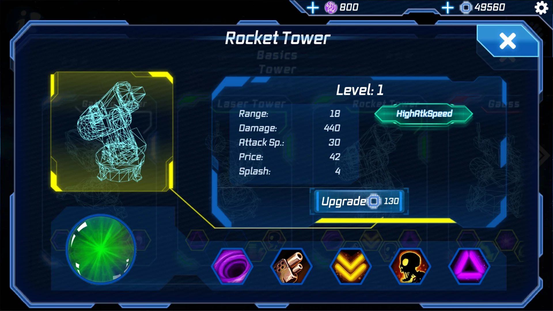 Изображение игры: Module TD. Sci-Fi Tower Defense