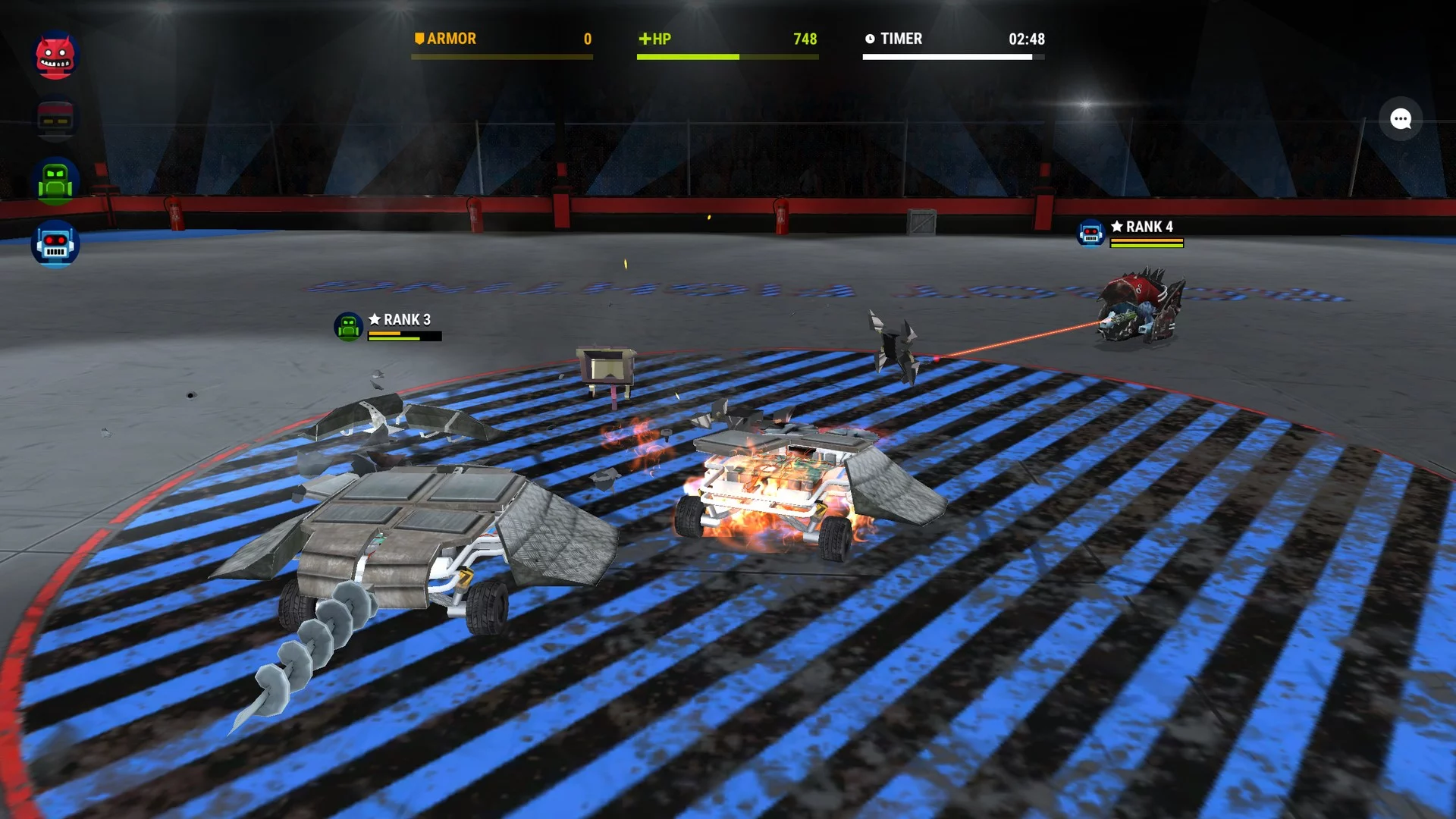 Изображение игры: Robot Fighting