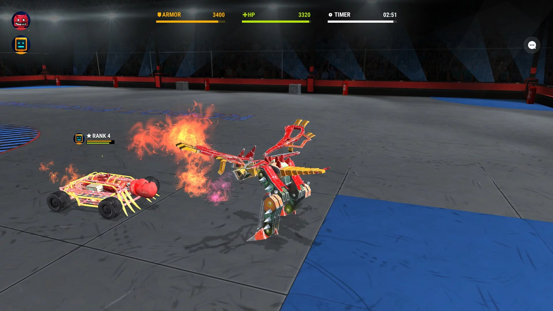 Изображение игры: Robot Fighting