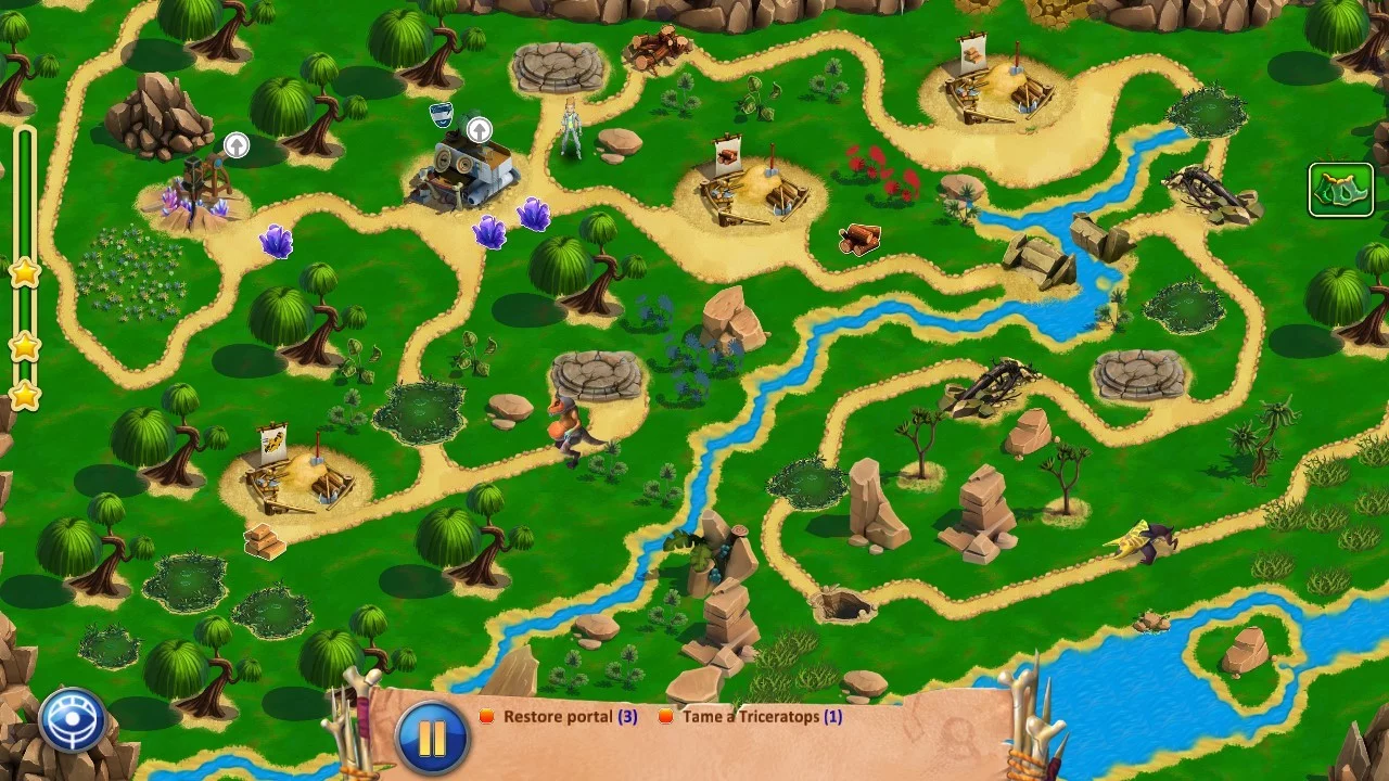 Изображение игры: DayD: Through time. Jurassic Rush