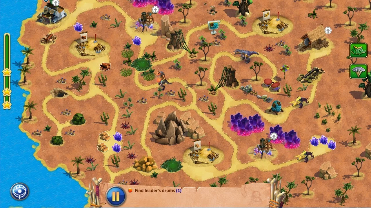 Изображение игры: DayD: Through time. Jurassic Rush