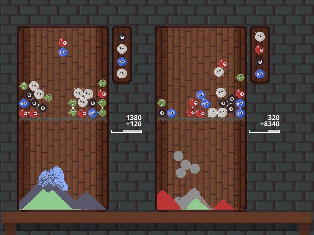 Изображение игры: Falling Slime