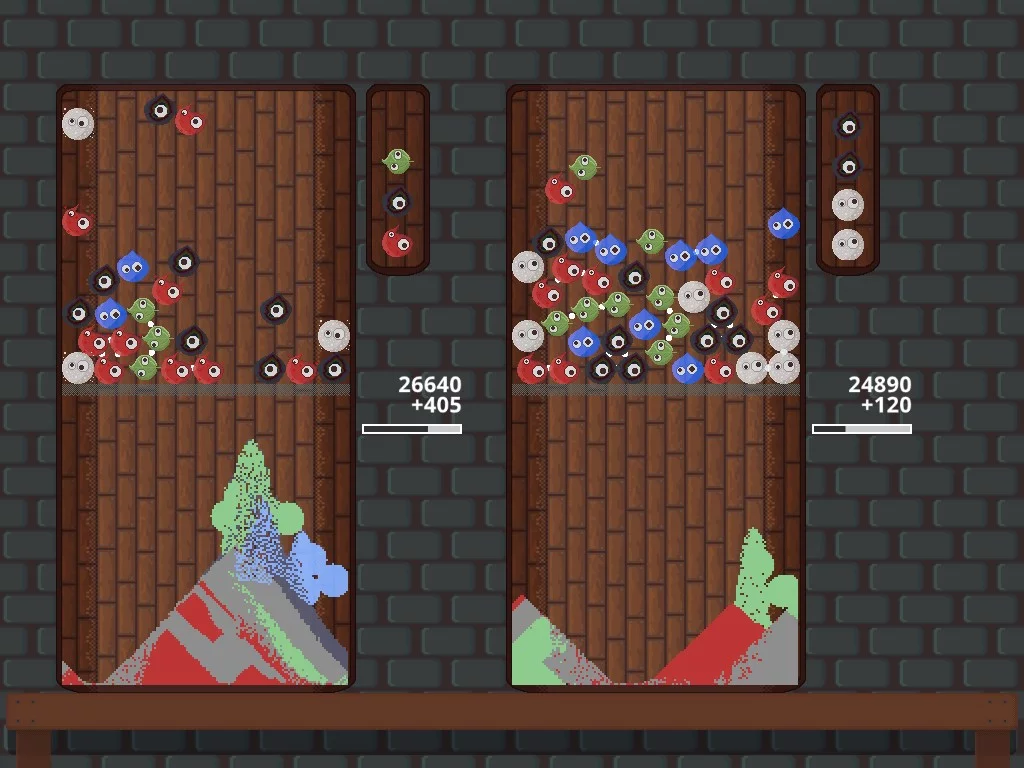 Изображение игры: Falling Slime