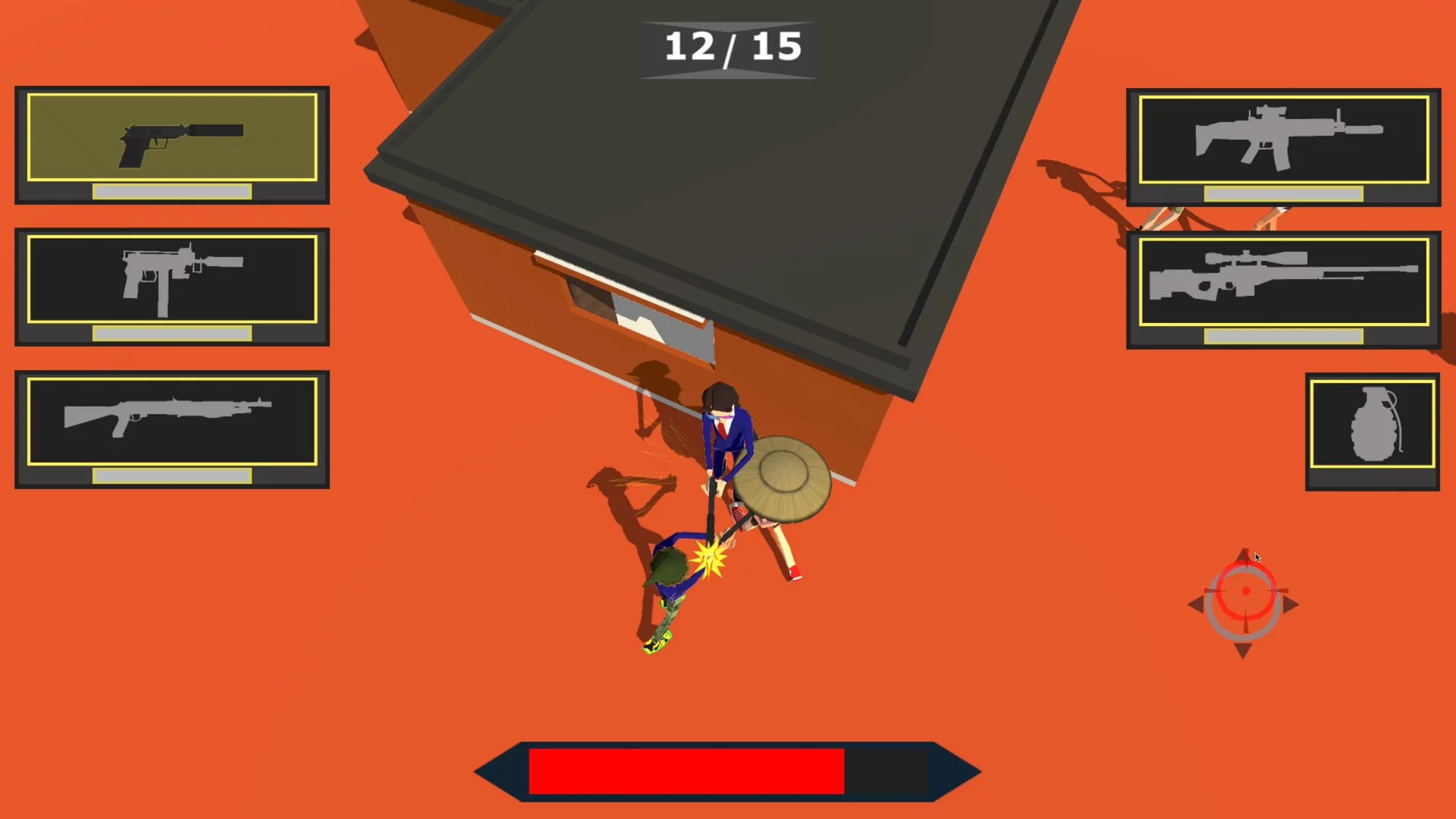Изображение игры: GUNS BATTLE ROYALE
