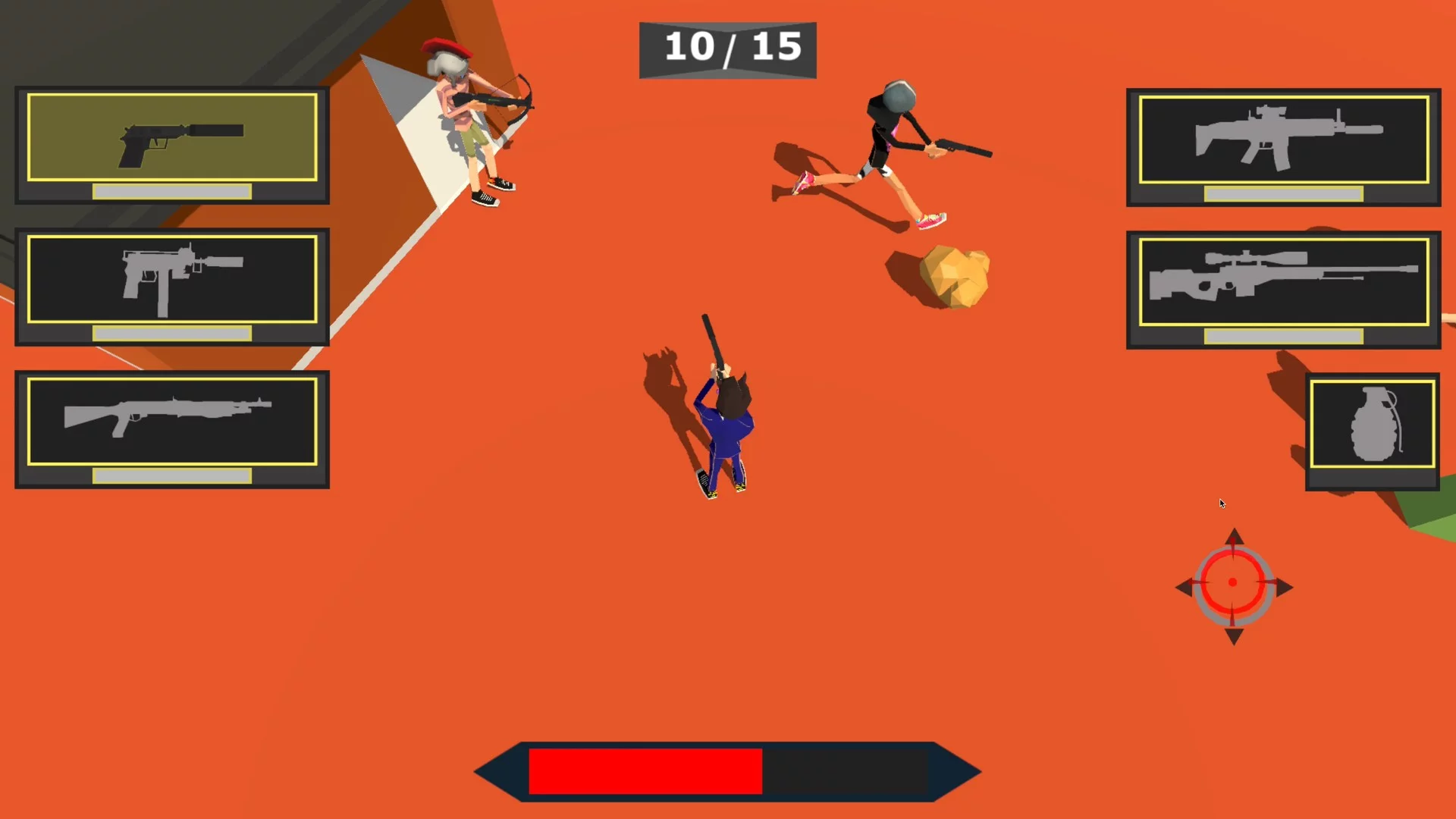 Изображение игры: GUNS BATTLE ROYALE