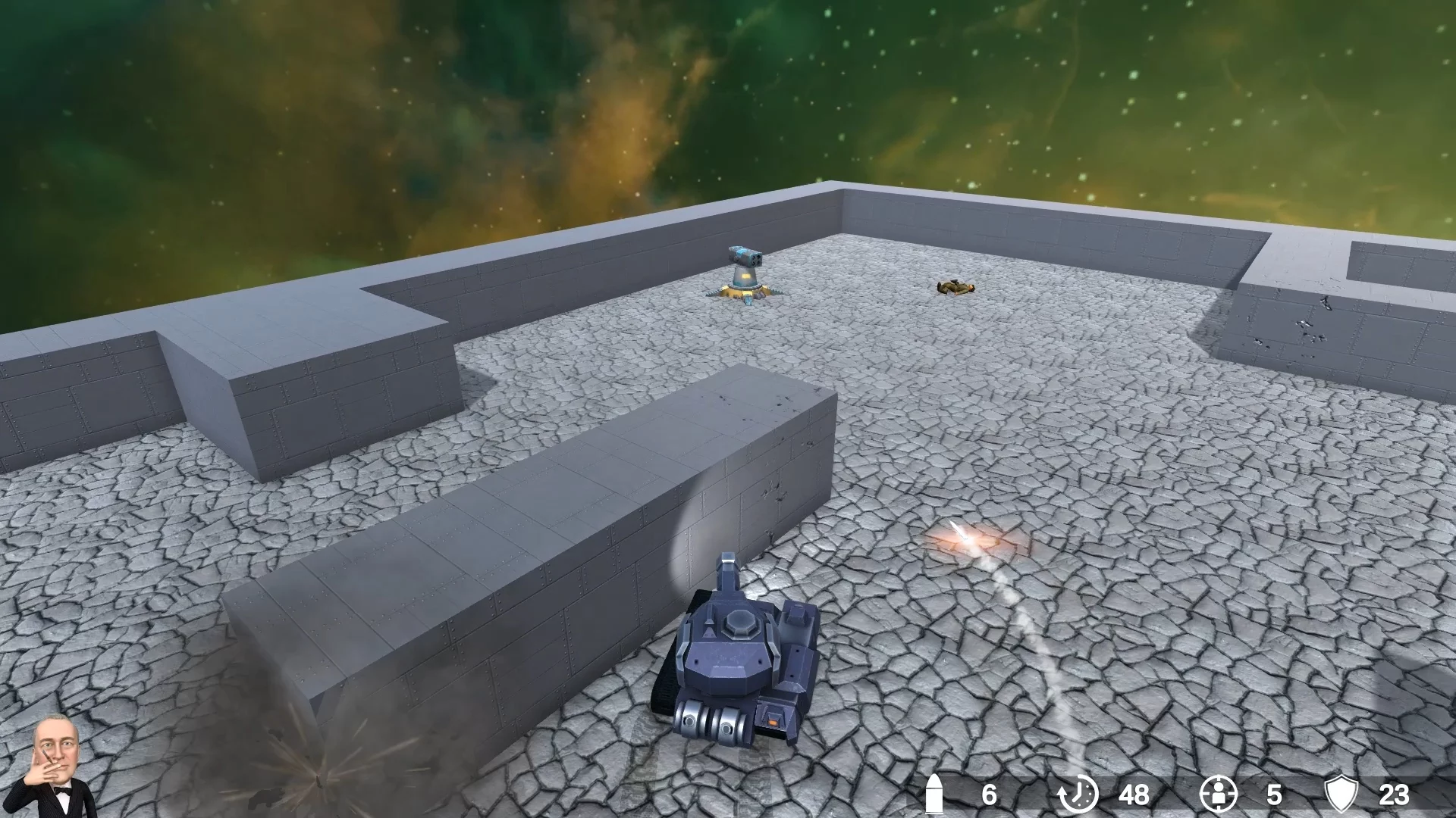 Изображение игры: Tank Slam