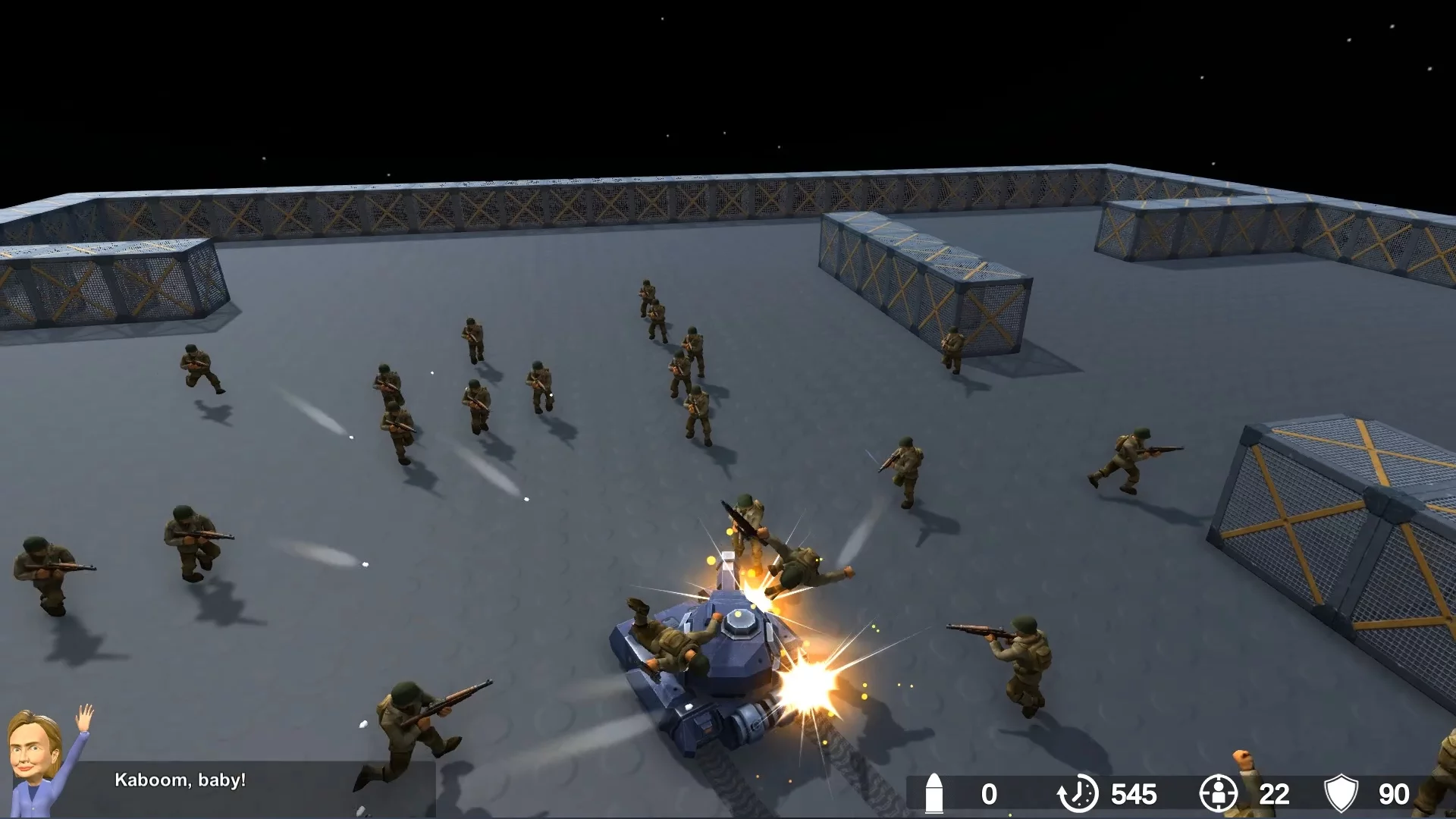 Изображение игры: Tank Slam