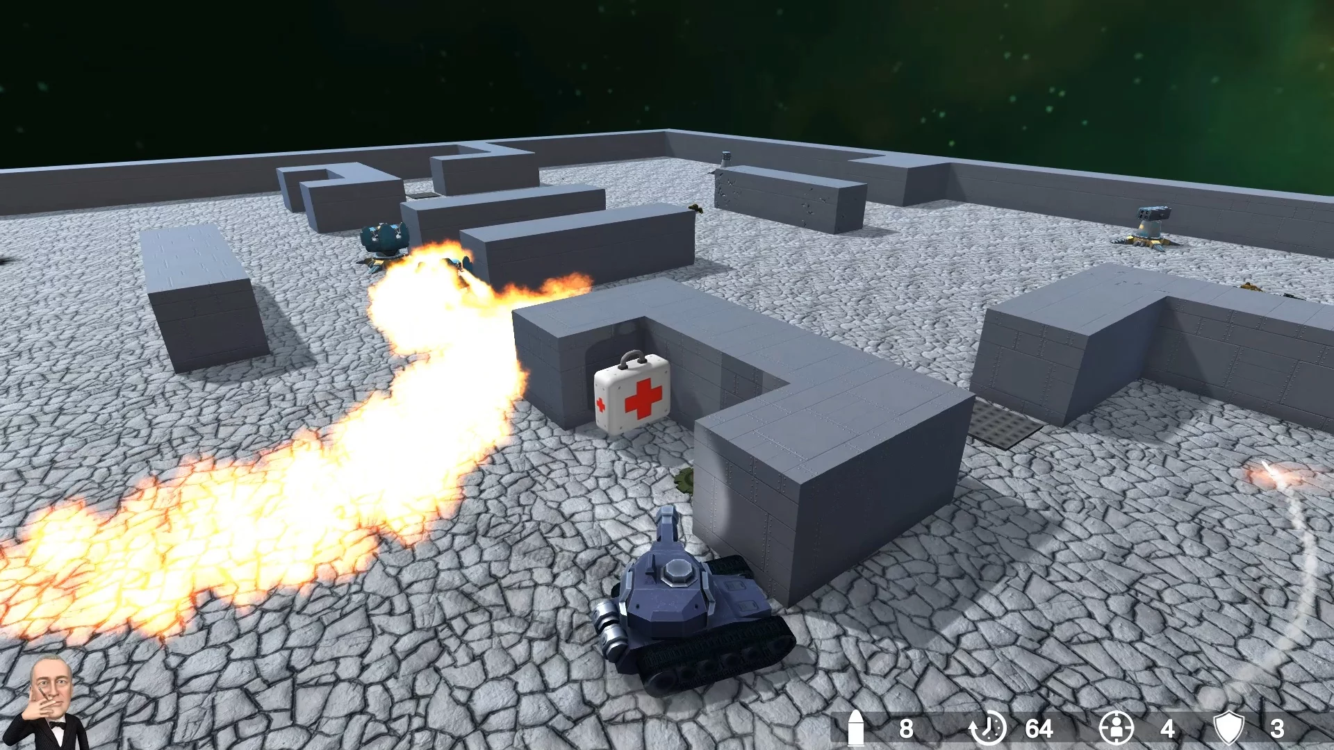 Изображение игры: Tank Slam