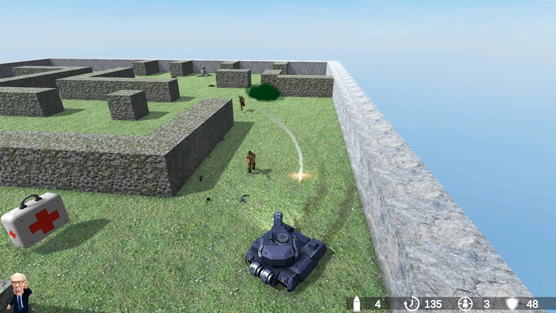 Изображение игры: Tank Slam