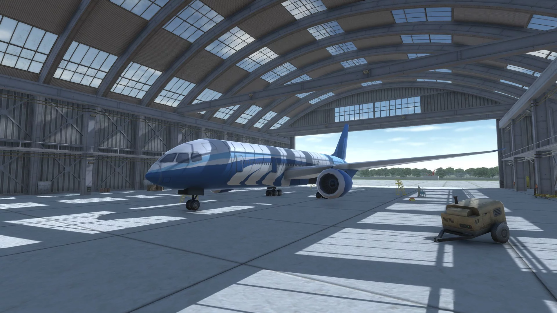 Изображение игры: Airplane Sky Voyage
