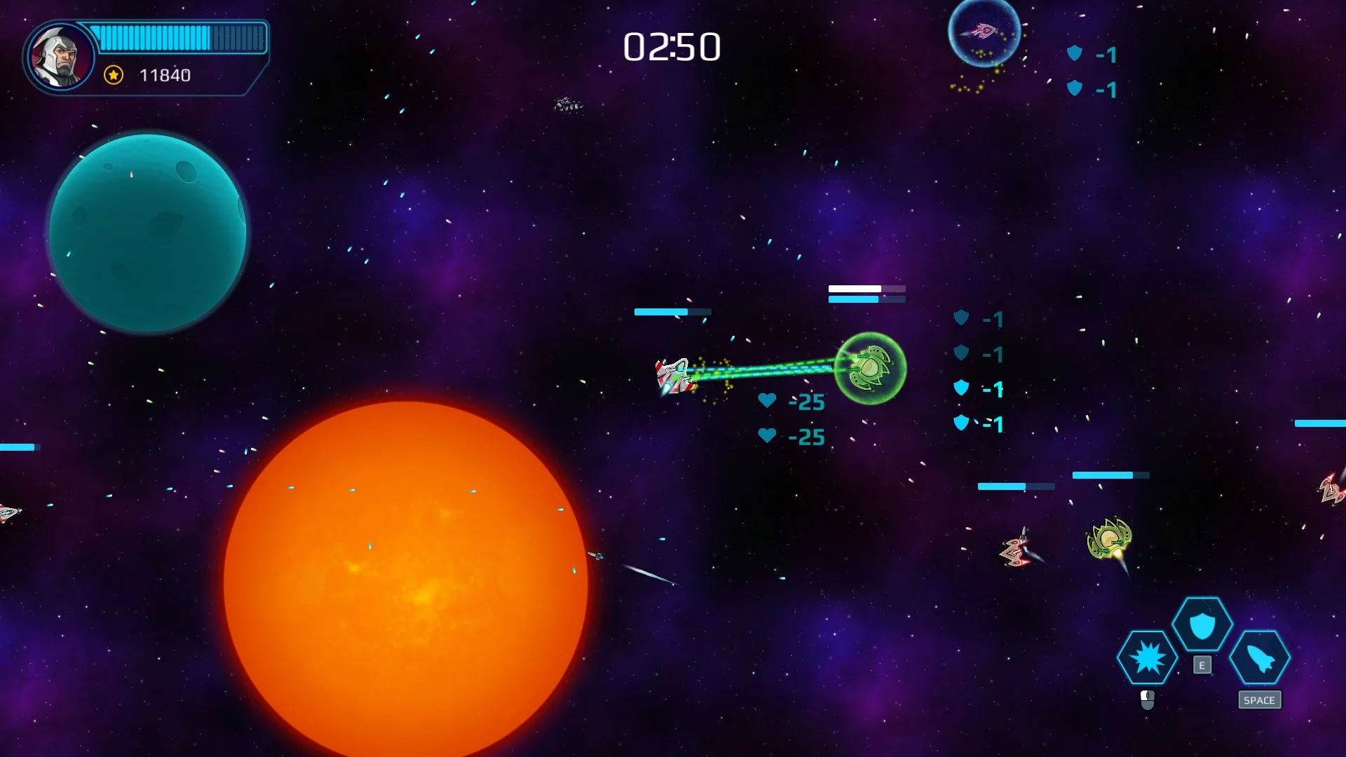 Изображение игры: Spacepowers