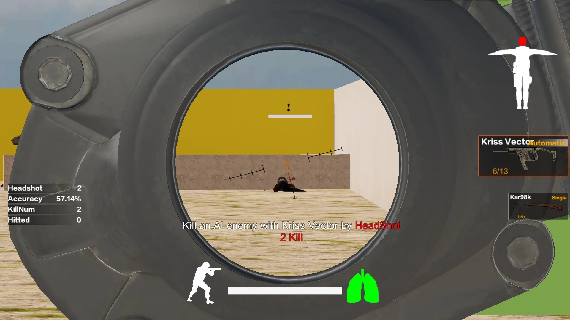 Изображение игры: Battleground Shooting Training 吃鸡枪法训练器